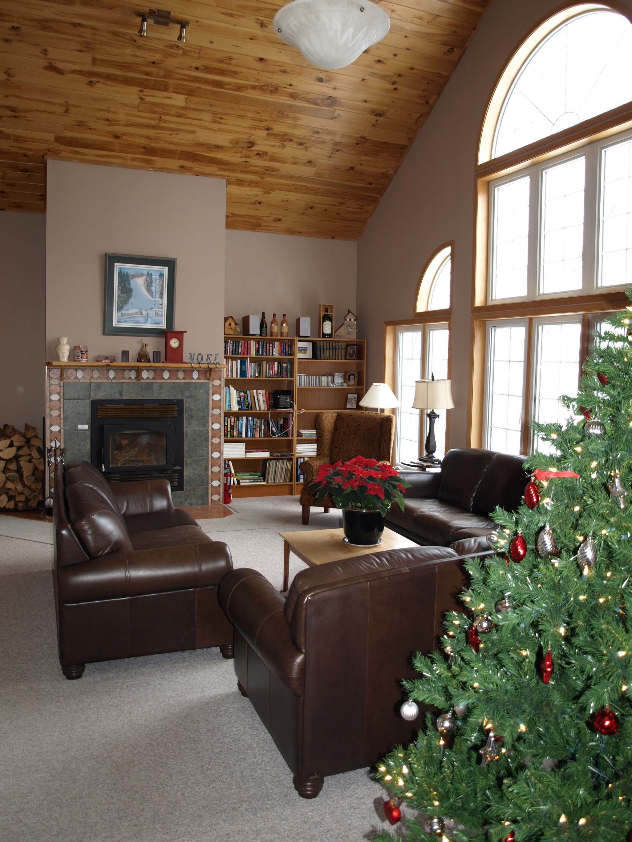 Great Room at Christmas